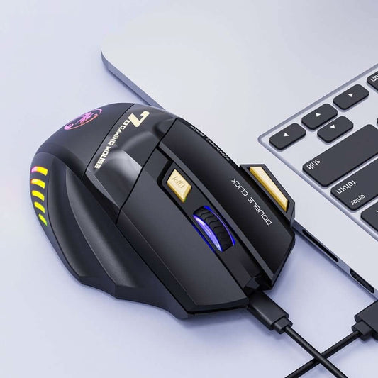 Souris de jeu sans fil 2,4 G - 7D