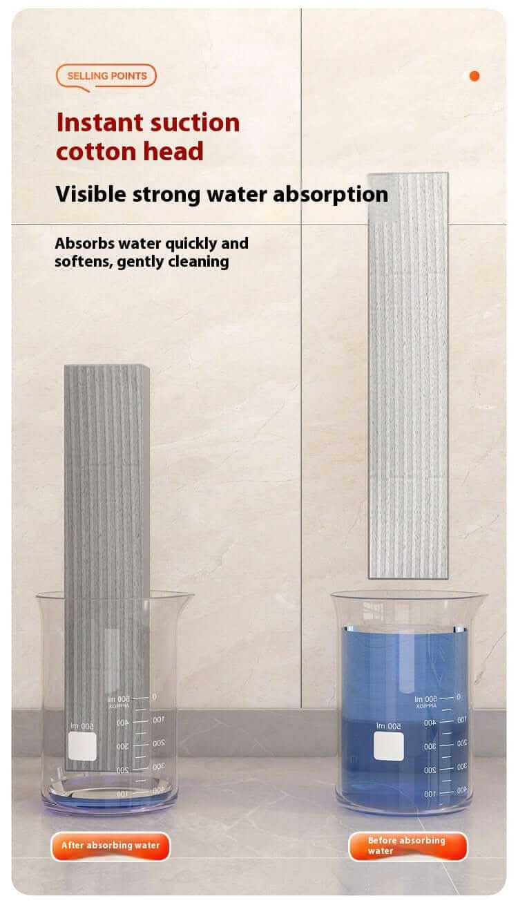 Mini balai pliable lavable à la main