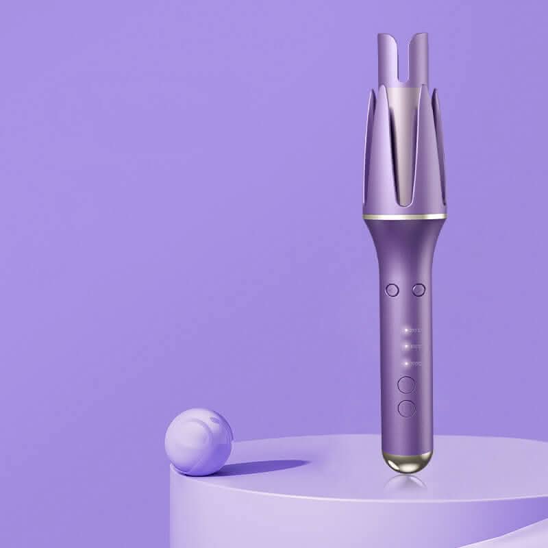 Fer à boucler automatique 32 mm – Tourmaline céramique, rotation électrique