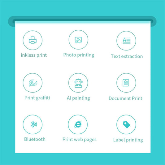 Mini Imprimante Thermique Portable