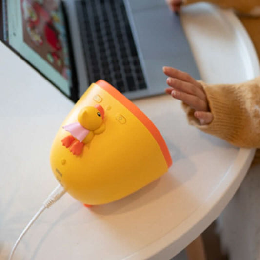 Mini Chauffage Électrique Canard Jaune