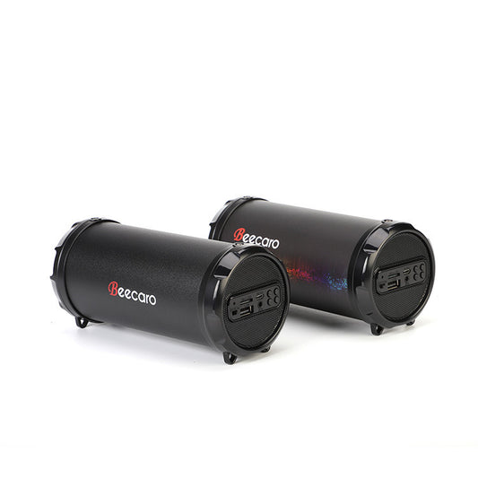 Mini haut-parleur sans fil – format carte, Bluetooth, lecteur carte TF, 2 couleurs disponibles