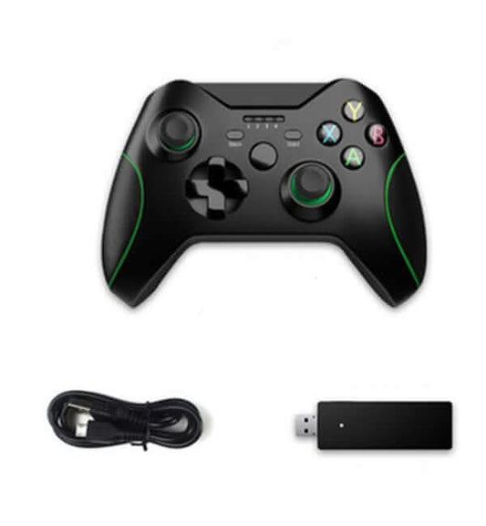 Manette de jeu à barre verte pour PS3, PC, Android, téléphone