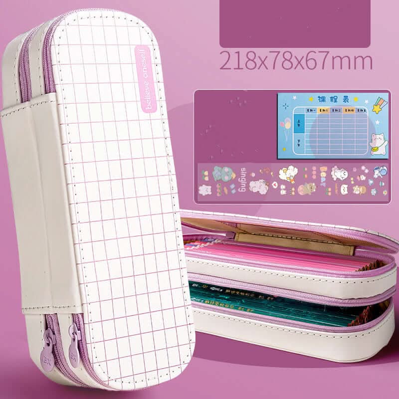 Trousse à Crayons Mignonne & Multifonction