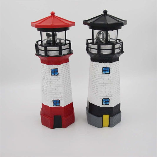 Lampe Solaire LED en Forme de Phare