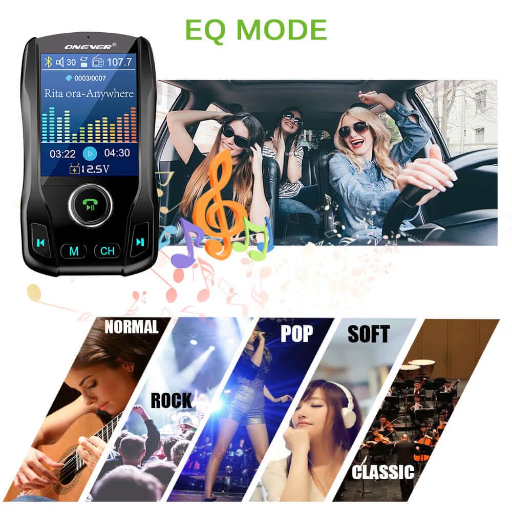 Transmetteur FM Bluetooth pour Voiture