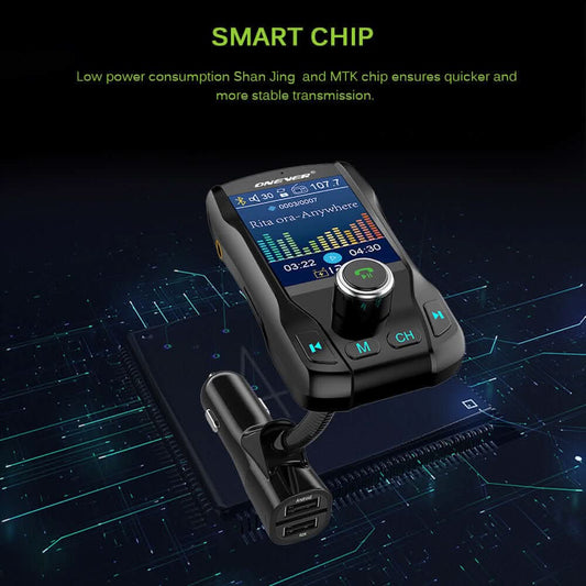 Transmetteur FM Bluetooth pour Voiture