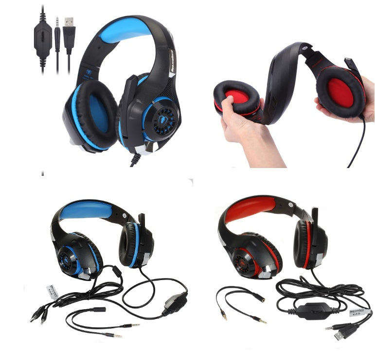 Casque gaming lumineux In Zhuo GM-1 avec microphone