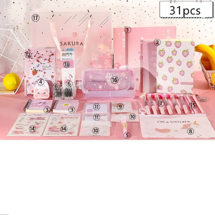 Ensemble de papeterie