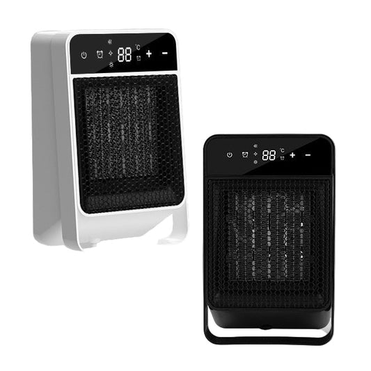 Chauffage électrique de bureau – souffleur d’air chaud, écran tactile, affichage numérique, 1500W