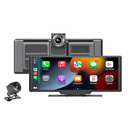 Écran CarPlay sans fil 10,26" H805D – capteur de lumière, navigation WiFi, enregistreur ADS
