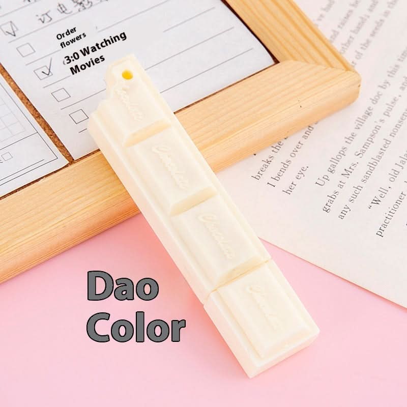 Stylo à bille créatif chocolat – design cartoon