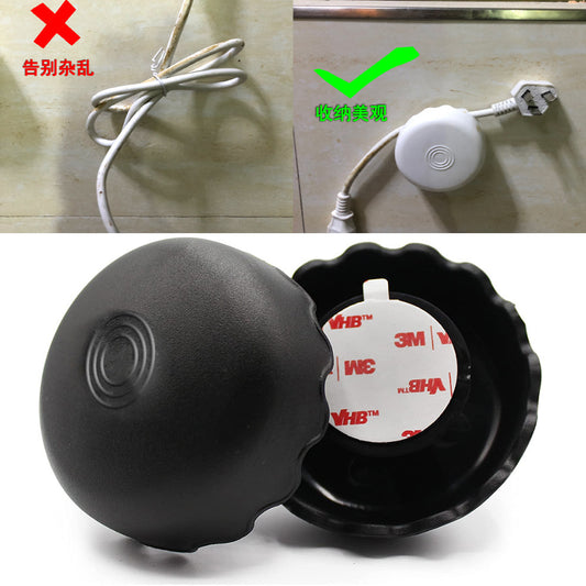 Enrouleur de câbles de cuisine – rangement flexible, cache-fils fixe et discret