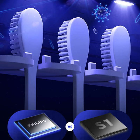 Stérilisateur de brosses à dents UV mural