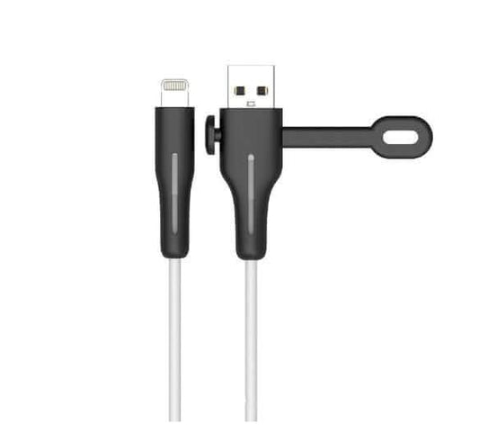 Cache câble en silicone anti-casse – Protection durable pour câble de charge