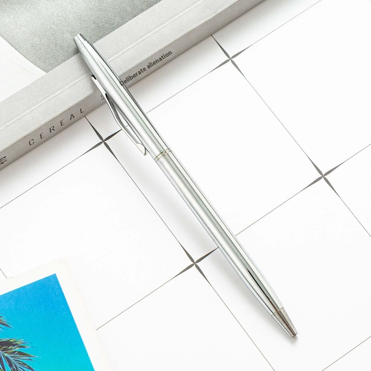 Stylo à bille plaqué or