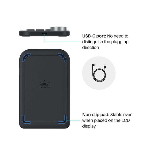 Mini Clavier Numérique Sans Fil – Édition Peinte à la Main