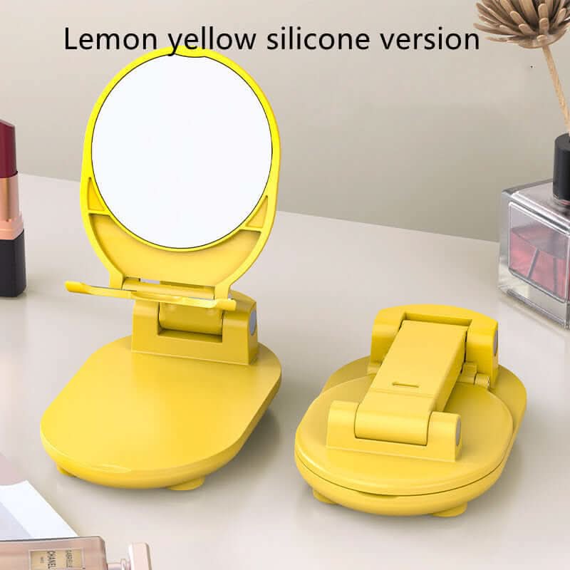 Support de téléphone miroir pour femme