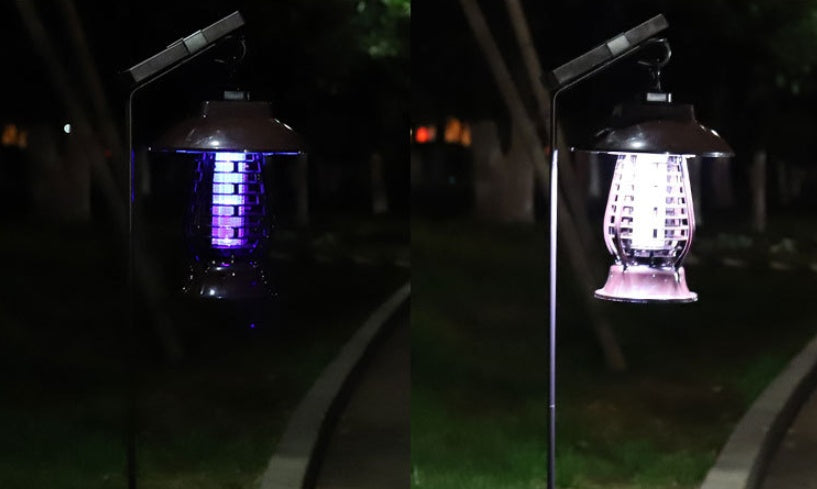Lampe anti-moustique solaire