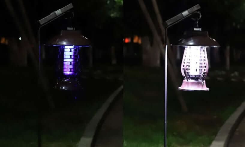 Lampe anti-moustique solaire