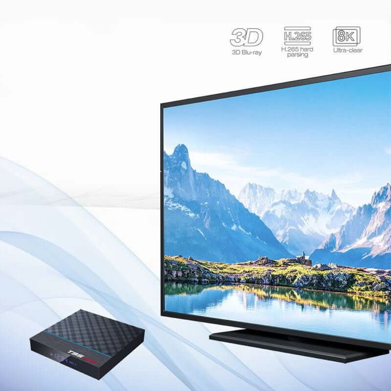 T95 Max Plus – Boîtier TV Intelligent Android 9.0