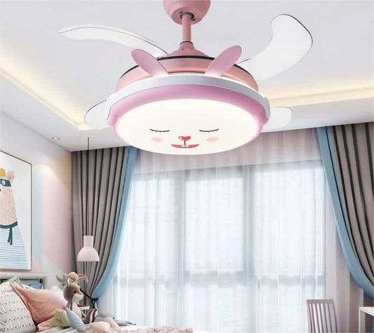 Ventilateur de Plafond pour Enfant avec Lumière