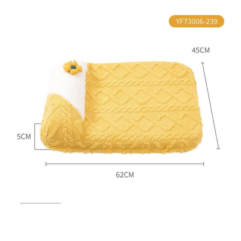 Nid pour Chat en Forme de Fromage