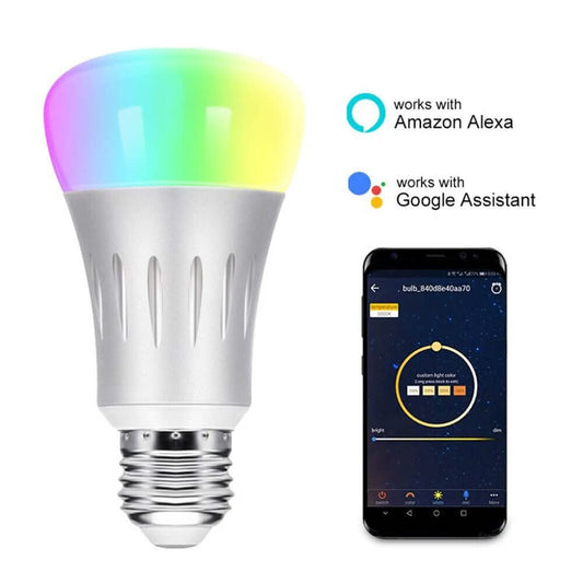 Ampoule LED Intelligente à Commande Vocale