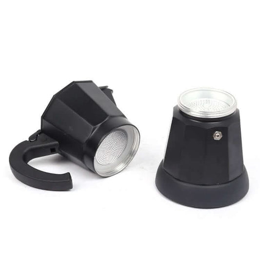 Cafetière Moka Électrique Italienne en Aluminium