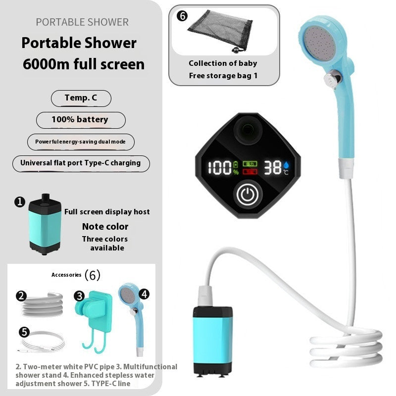 Outdoor Shower Miracle Baby Sponge