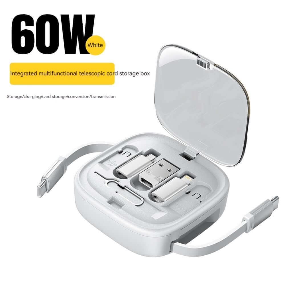 60W Charging Interface Box – Multi-function Flexible Cable