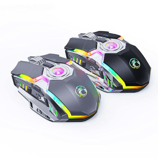 Souris Gaming Sans Fil RGB – Modèle Horse Racing
