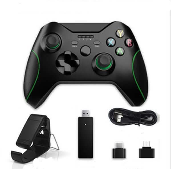 Manette de jeu à barre verte pour PS3, PC, Android, téléphone