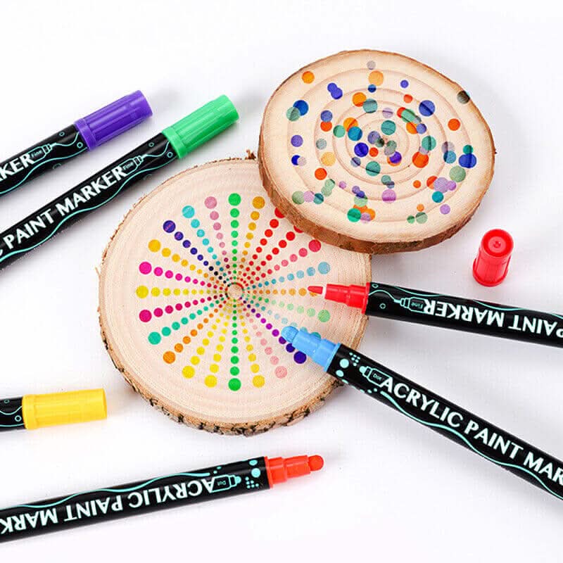 Set of 26 acrylic paint markers