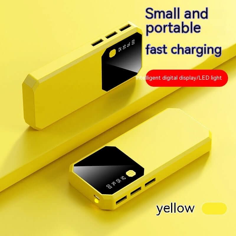 Batterie externe haute capacité avec câble intégré