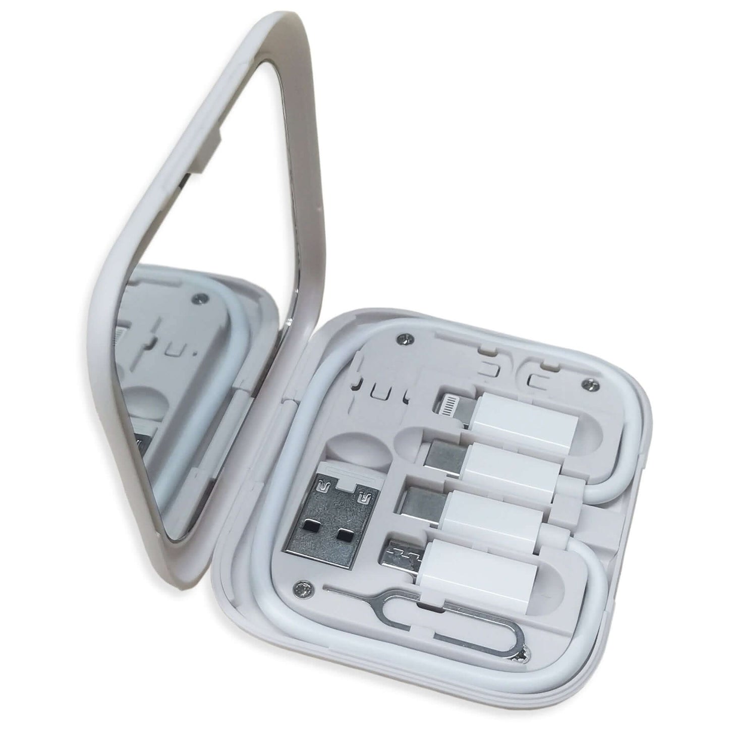 Boîte de Rangement Numérique Multifonction avec Câble de Données