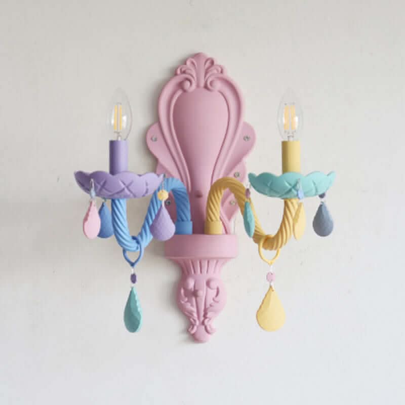 Applique murale en cristal