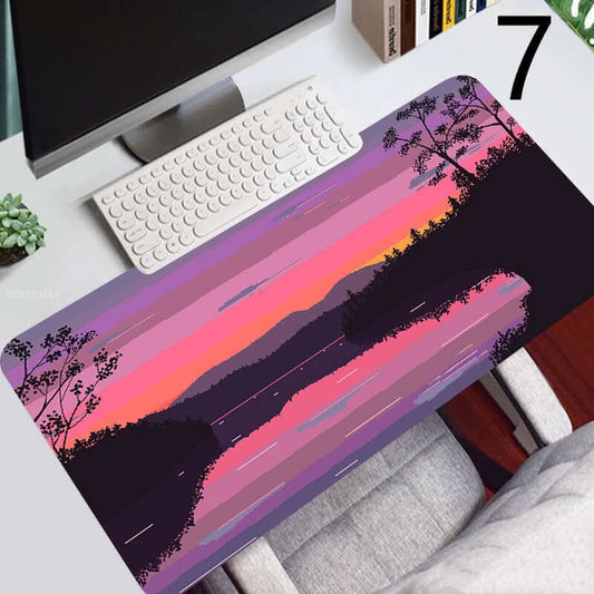 Tapis de Bureau Galaxy Pastel