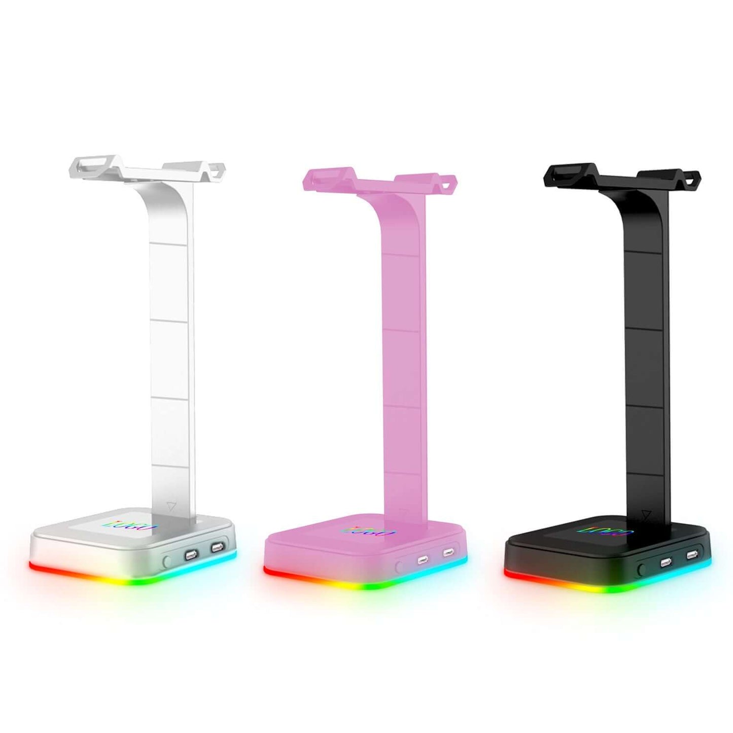 2-in-1 RGB Gaming Headset Stand