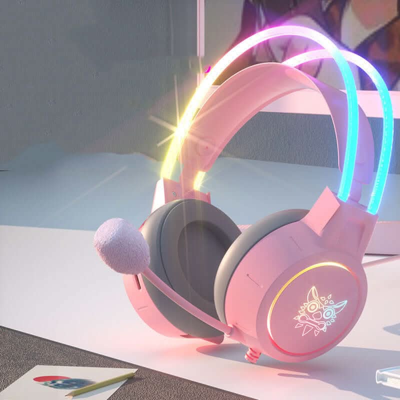 Casque Gaming Filaire LED