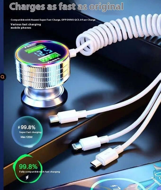 Chargeur de Voiture à Charge Rapide