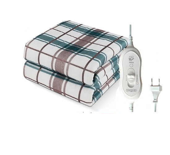 Couverture chauffante électrique – 3 tailles, 2 motifs, prise EU/US, chaleur réglable