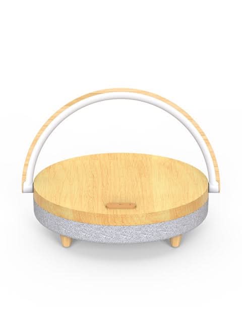 Lampe de nuit multifonction avec charge sans fil