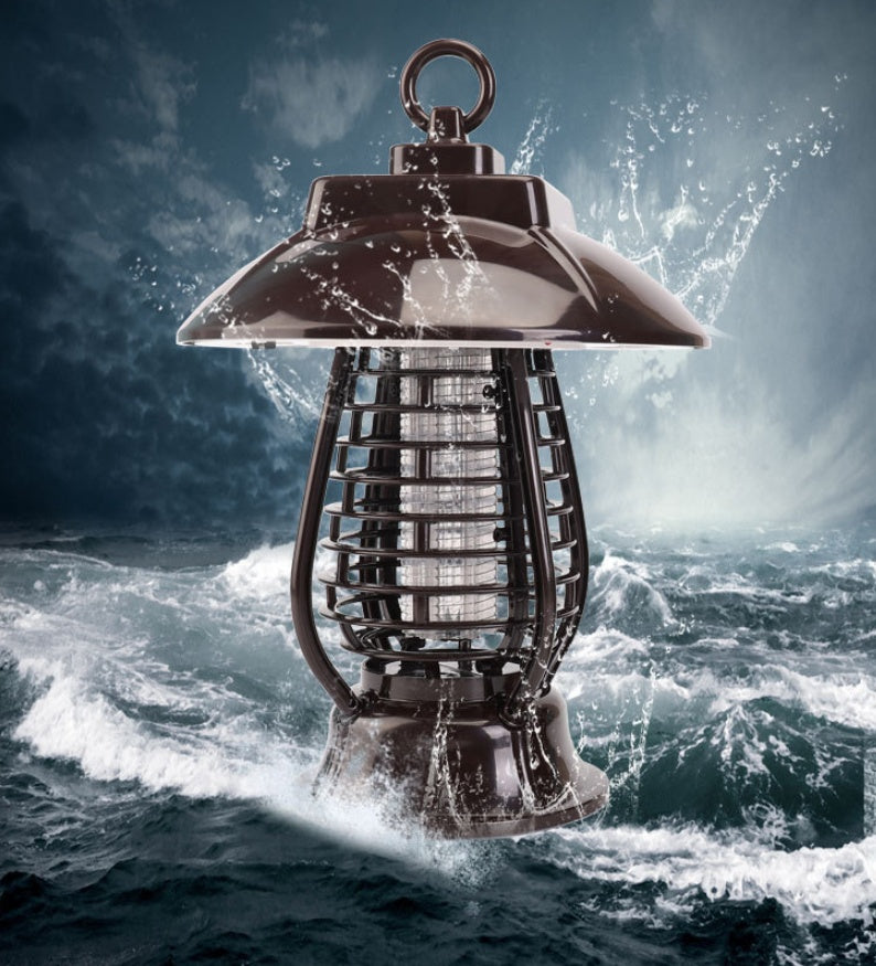 Lampe anti-moustique solaire