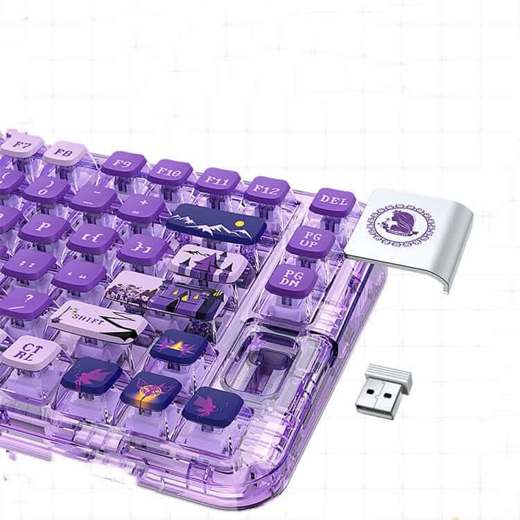 Clavier Mécanique Transparent