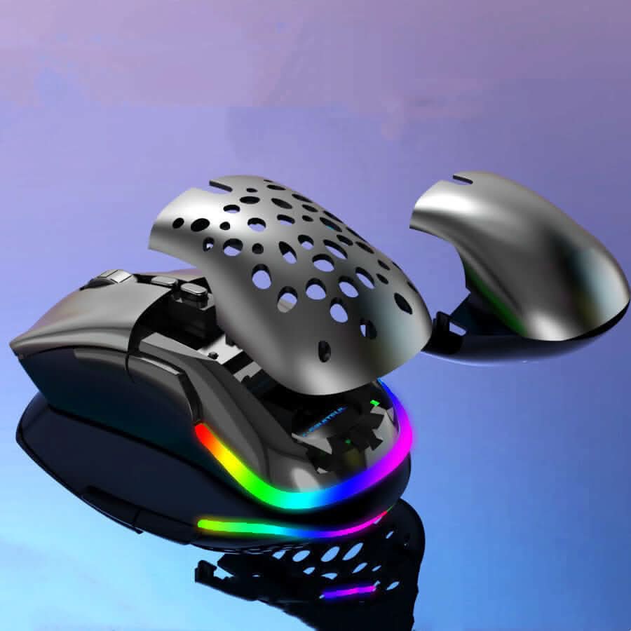 Souris de jeu sans fil creuse M88