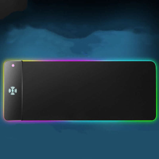 Tapis de souris RGB avec charge sans fil