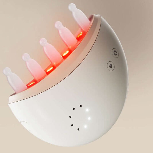 Peigne électrique "Lune" en jade