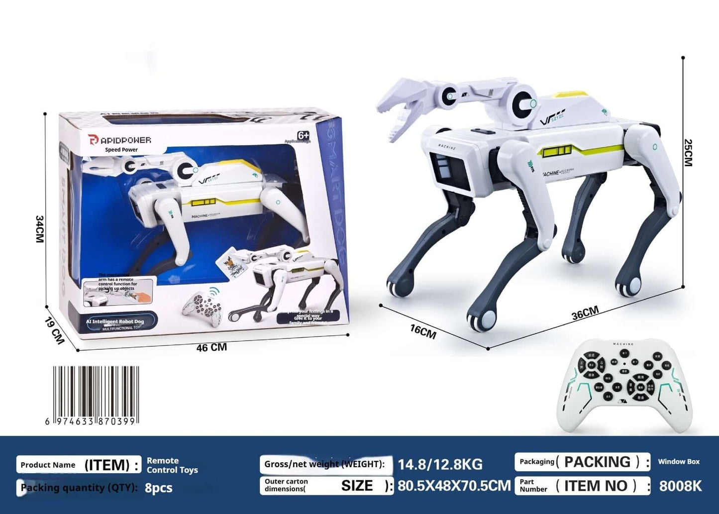 Robot Chien Intelligent