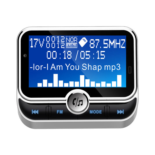 Lecteur MP3 pour voiture – USB/FM, écran LCD, charge rapide